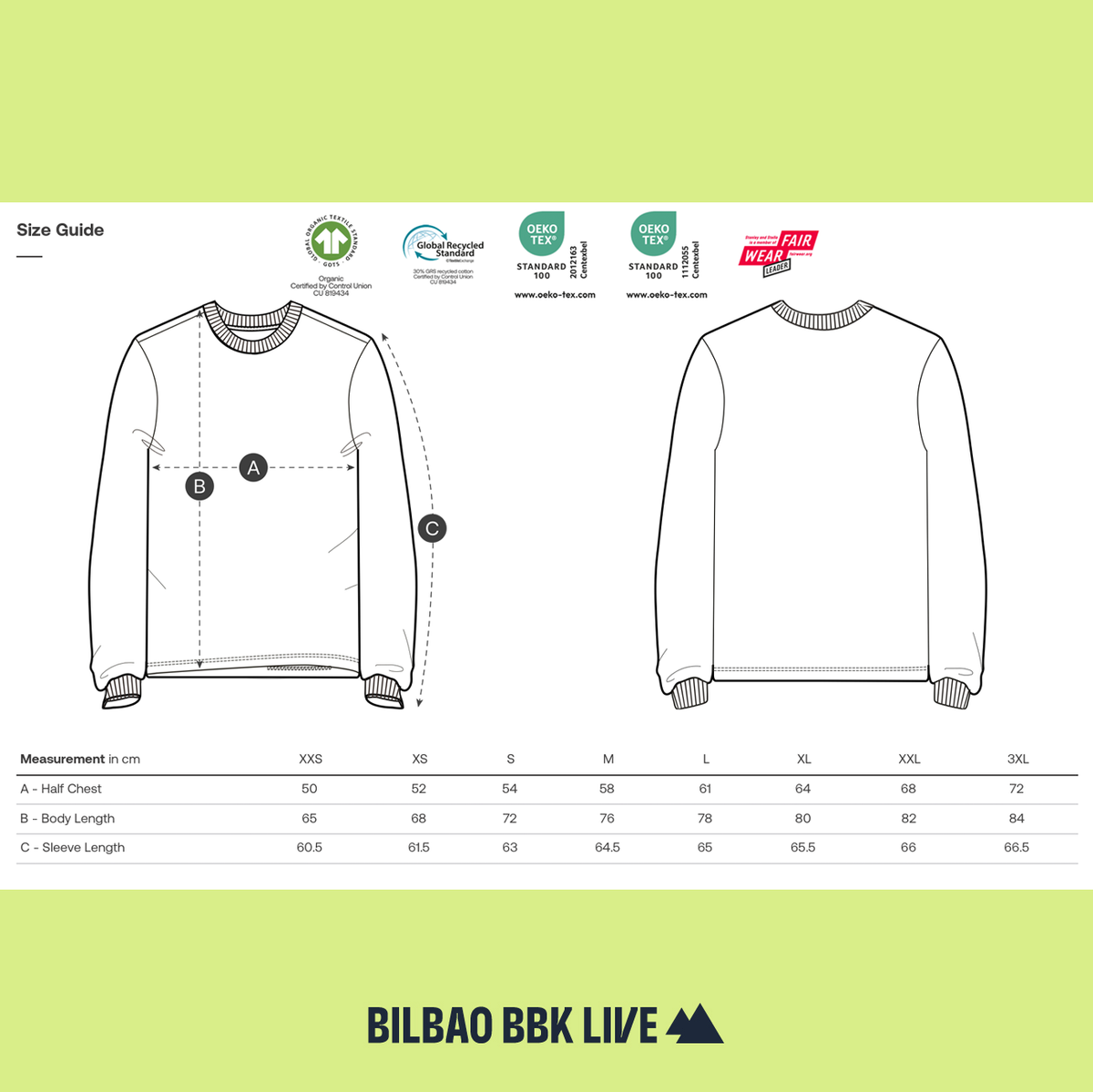 CAMISETA LARGA BBK LIVE BASOA