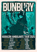 SERIGRAFÍA BUNBURY HURACÁN AMBULANTE