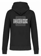 SUDADERA DELAPORTE AQUI Y AHORA NEGRA